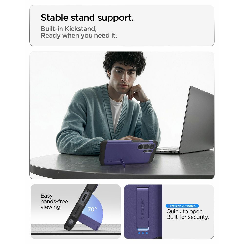 Hard Case Spigen Tough Armor with MagSafe / Ash Violet / S26 Ultra S948 / ACS11209_9