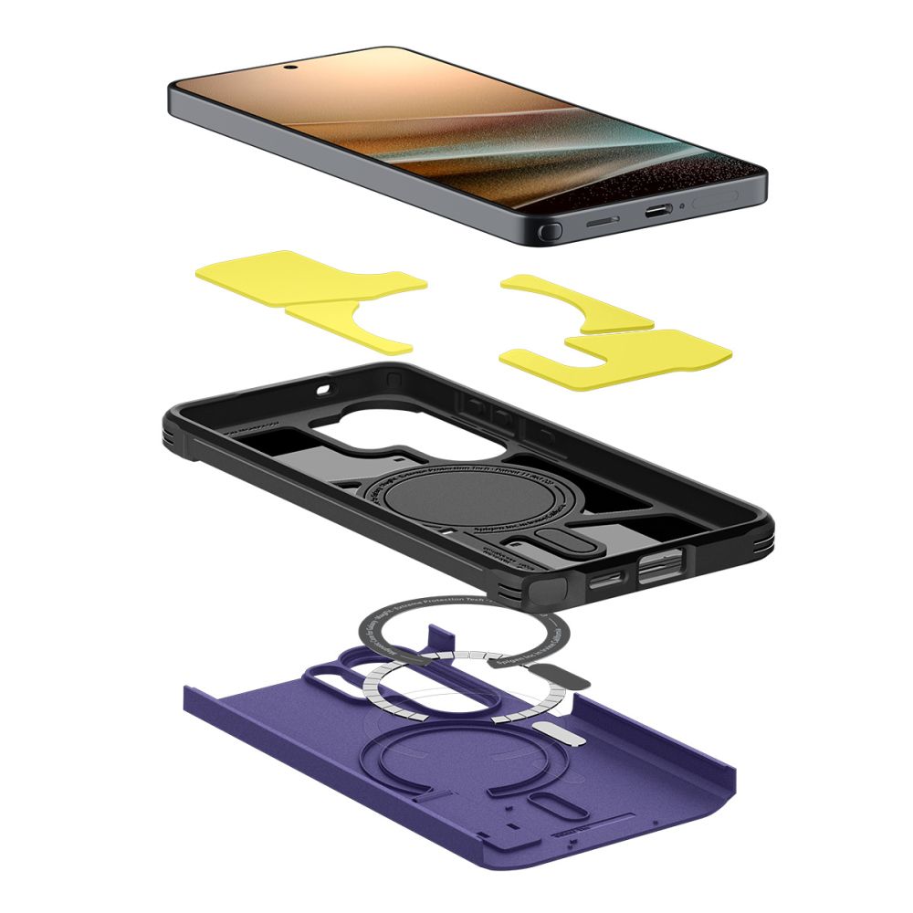 Hard Case Spigen Tough Armor with MagSafe / Ash Violet / S26 Ultra S948 / ACS11209_5