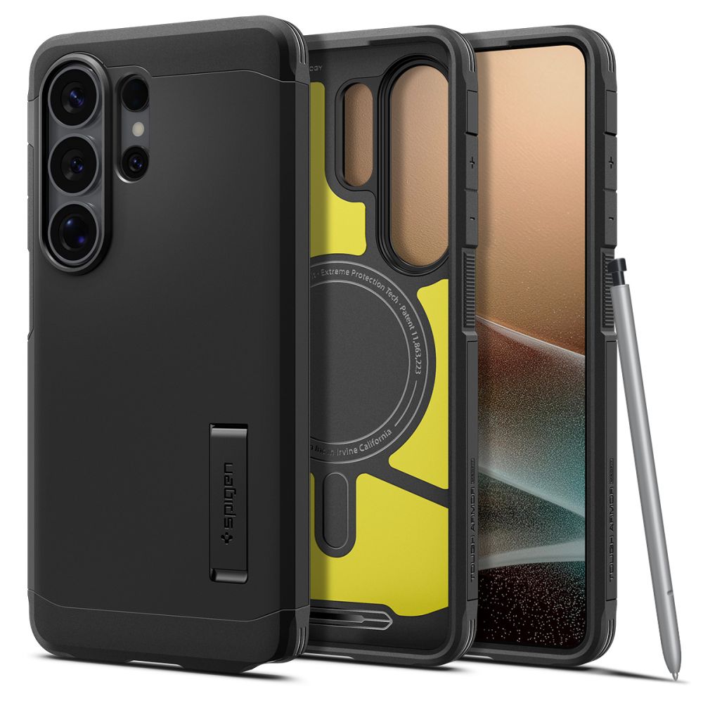Hard Case Spigen Tough Armor with MagSafe for Samsung Galaxy S26 Ultra S948, Black ACS10684_0