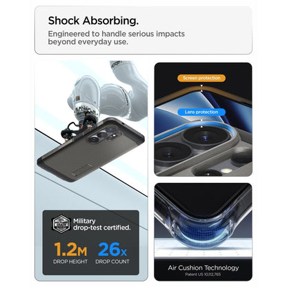 Hard Case Spigen Tough Armor with MagSafe for Samsung Galaxy S26 Ultra S948, Gunmetal ACS10685_10