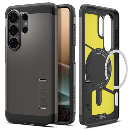 Hard Case Spigen Tough Armor with MagSafe for Samsung Galaxy S26 Ultra S948, Gunmetal ACS10685_1