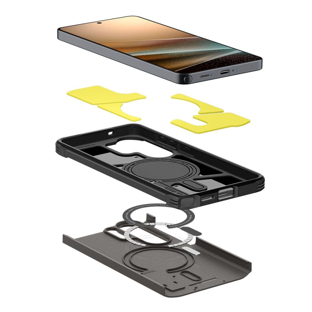 Hard Case Spigen Tough Armor with MagSafe for Samsung Galaxy S26 Ultra S948, Gunmetal ACS10685_6