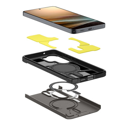 Hard Case Spigen Tough Armor with MagSafe for Samsung Galaxy S26 Ultra S948, Gunmetal ACS10685_6