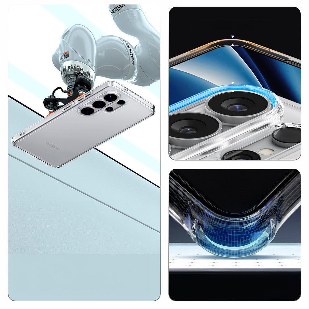 Hard Case Spigen Ultra Hybrid for Samsung Galaxy S26 Ultra S948, Crystal Clear ACS10677_15