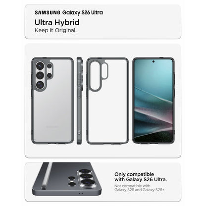 Spigen Ultra Hybrid Case for Samsung Galaxy S26 Ultra - Semi-Transparent_5