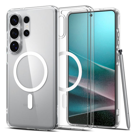 Hard Case Spigen Ultra Hybrid with MagSafe for Samsung Galaxy S26 Ultra S948, Clear White ACS10679_0