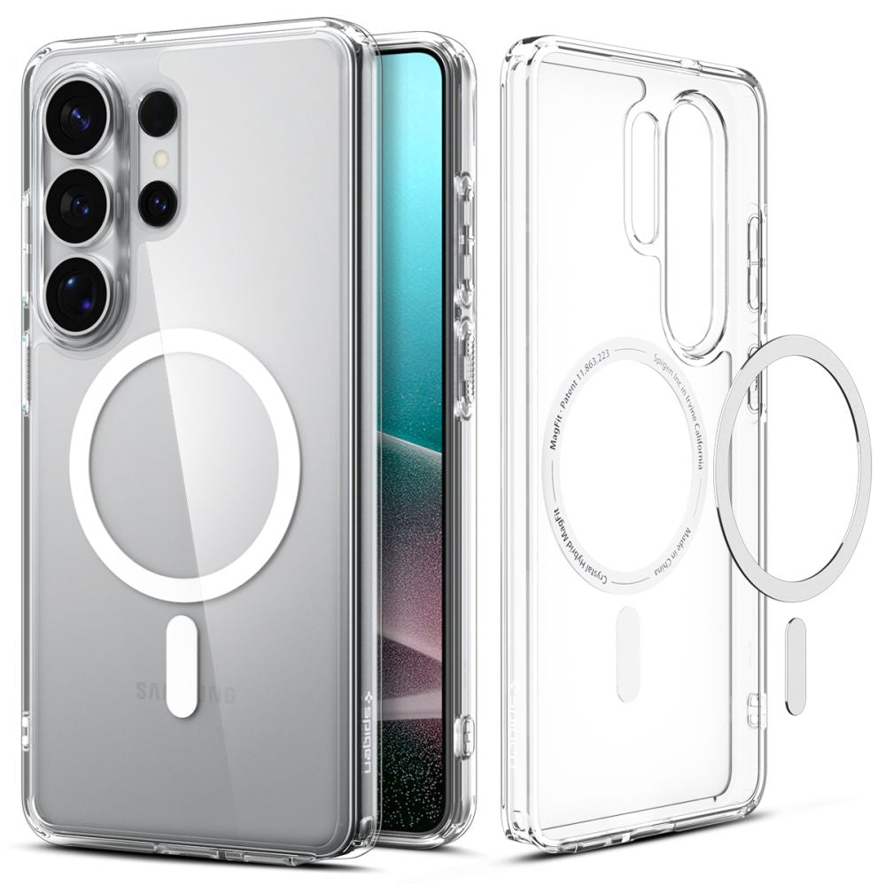 Hard Case Spigen Ultra Hybrid with MagSafe for Samsung Galaxy S26 Ultra S948, Clear White ACS10679_1