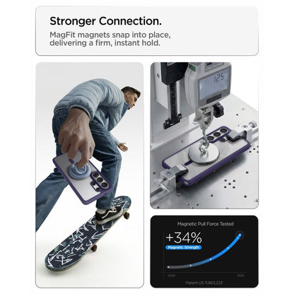 Hard Case Spigen Ultra Hybrid with MagSafe for Samsung Galaxy S26 Ultra S948, Deep Purple ACS11208_9
