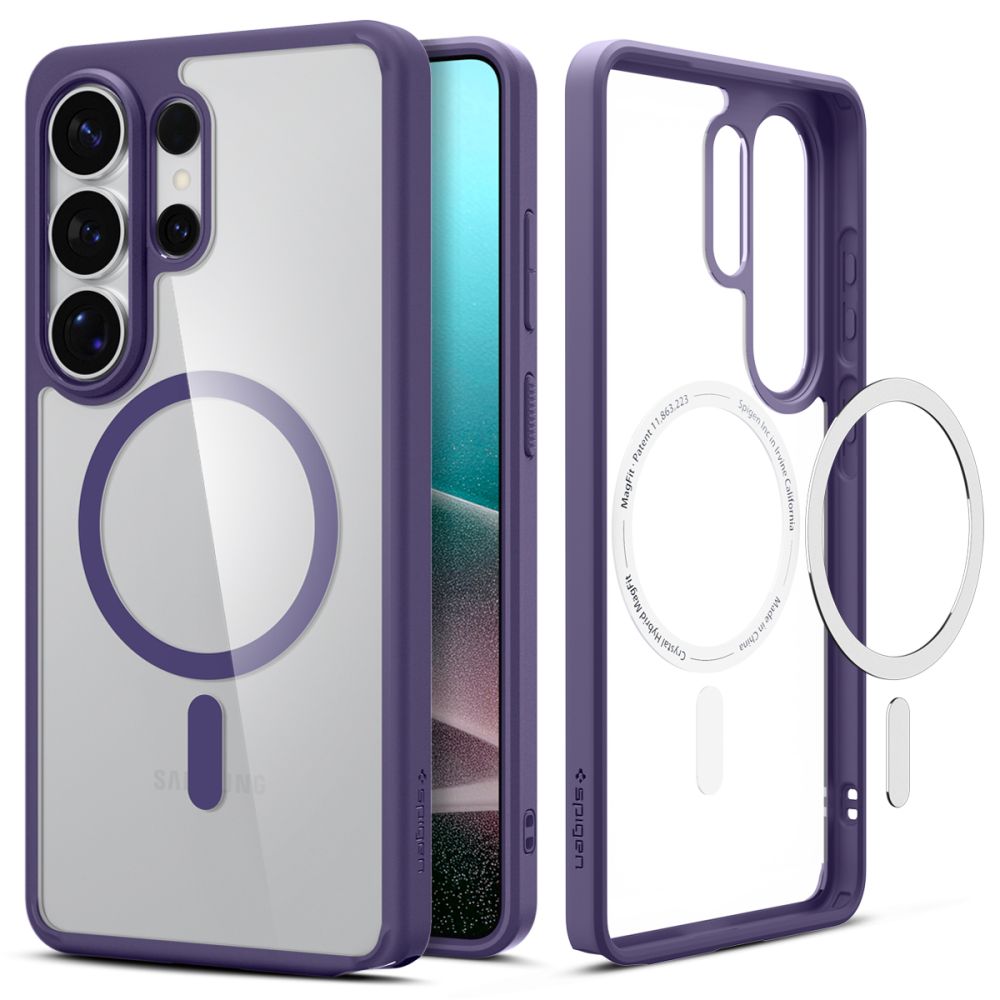 Hard Case Spigen Ultra Hybrid with MagSafe for Samsung Galaxy S26 Ultra S948, Deep Purple ACS11208_1