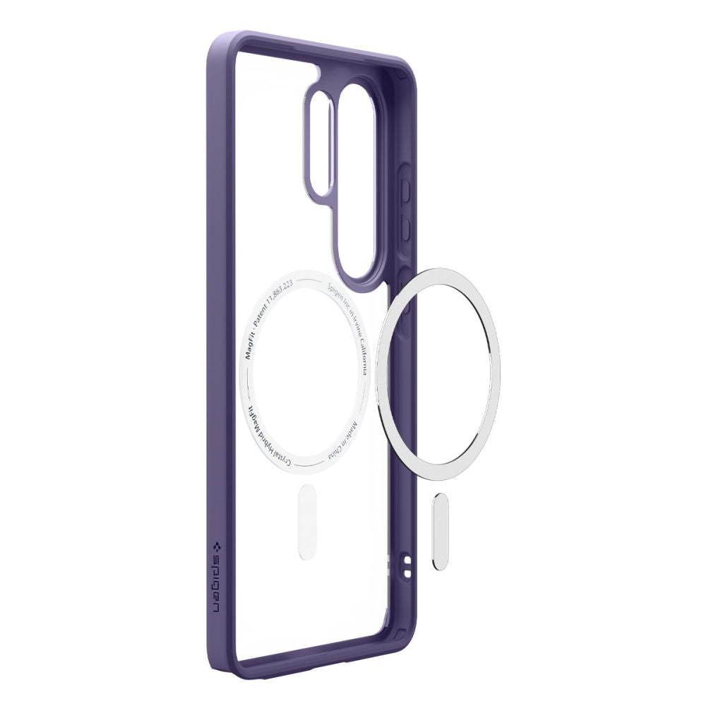 Hard Case Spigen Ultra Hybrid with MagSafe for Samsung Galaxy S26 Ultra S948, Deep Purple ACS11208_3