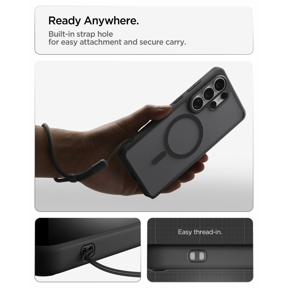 Hard Case Spigen Ultra Hybrid with MagSafe for Samsung Galaxy S26 Ultra S948, Frost Black ACS10681_11