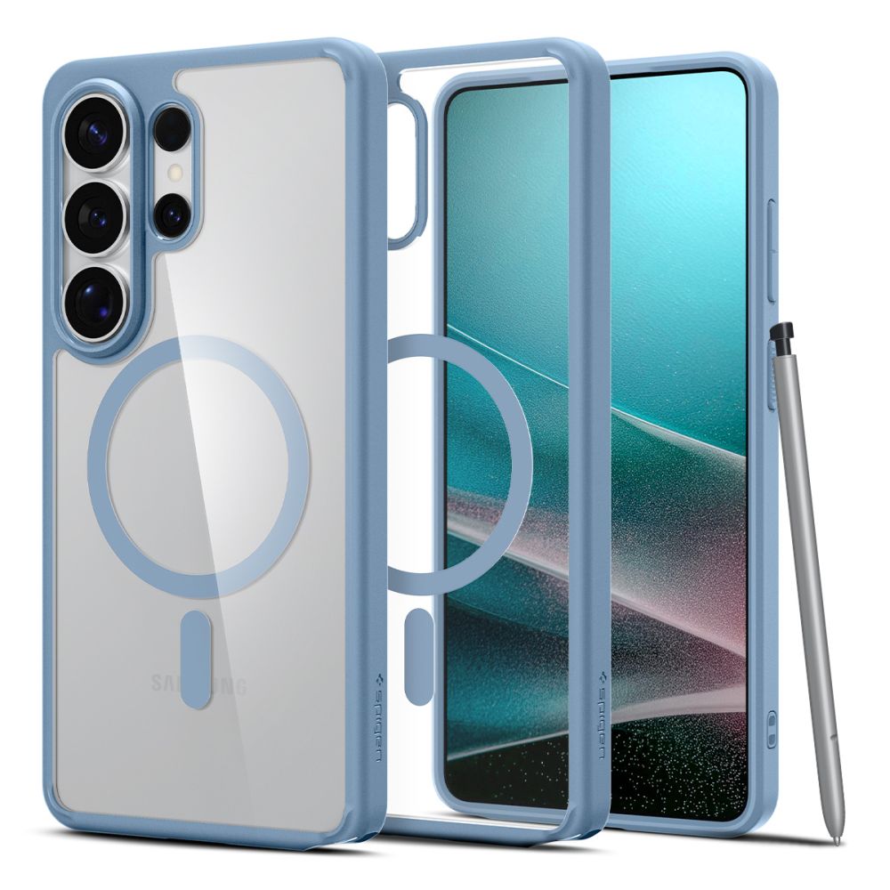 Hard Case Spigen Ultra Hybrid with MagSafe for Samsung Galaxy S26 Ultra S948, Light Blue ACS11207_0