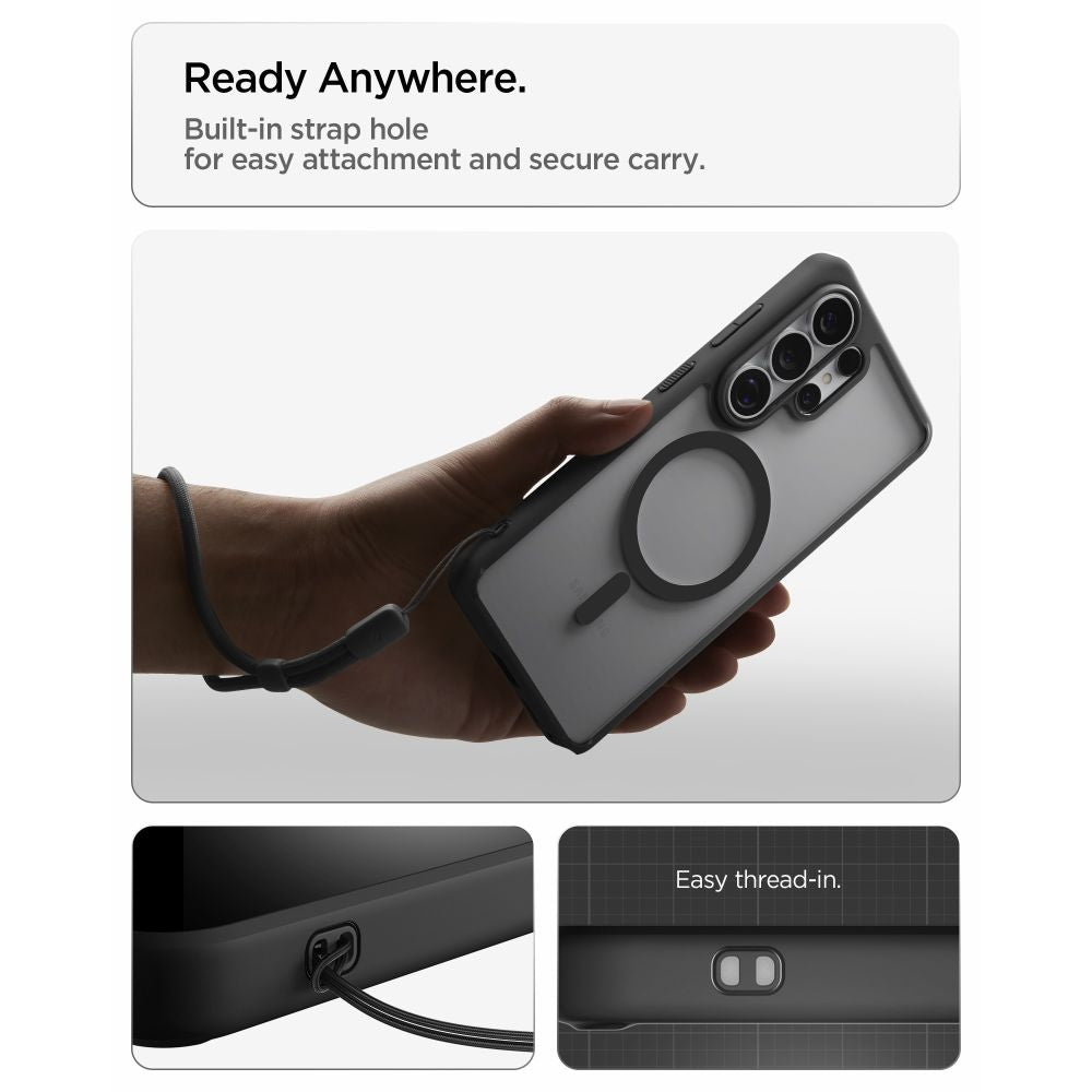Hard Case Spigen Ultra Hybrid with MagSafe for Samsung Galaxy S26 Ultra S948, Matte Black ACS10680_12