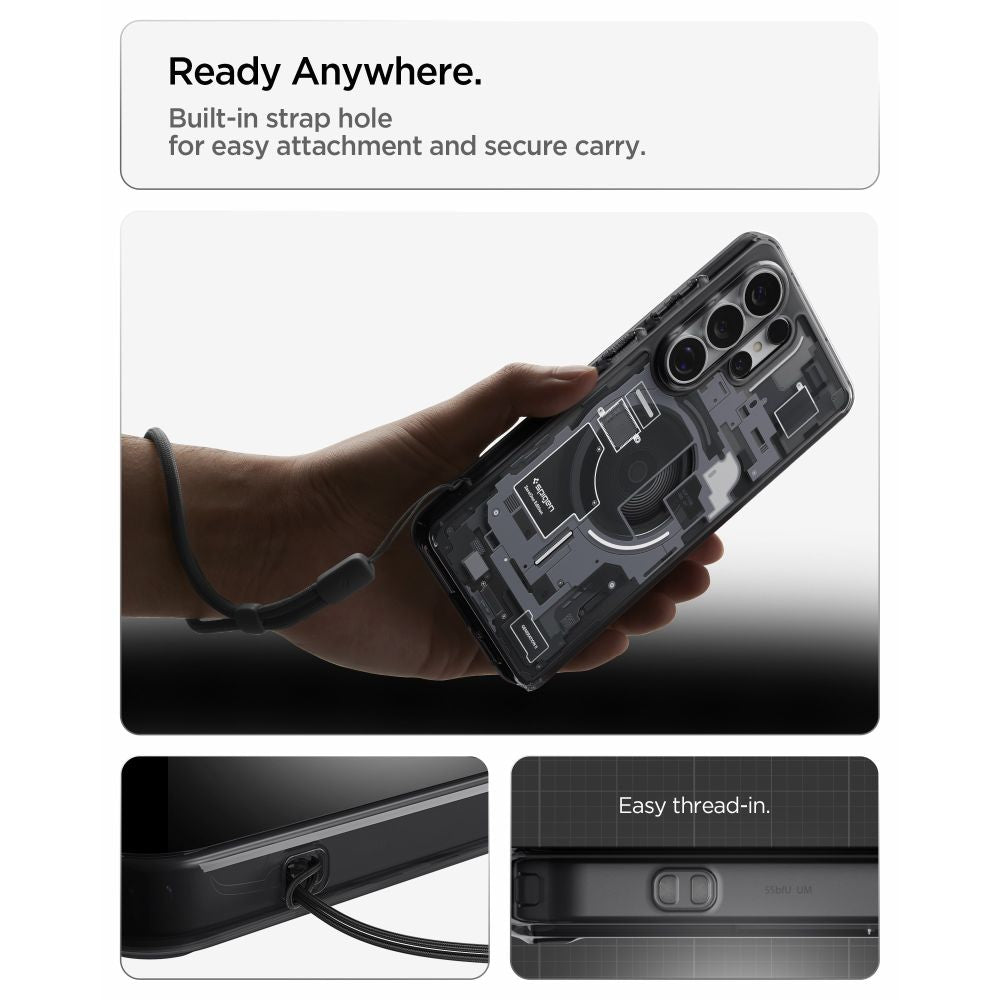 Hard Case Spigen Ultra Hybrid Zero One with MagSafe for Samsung Galaxy S26 Ultra S948, Black ACS10682_12