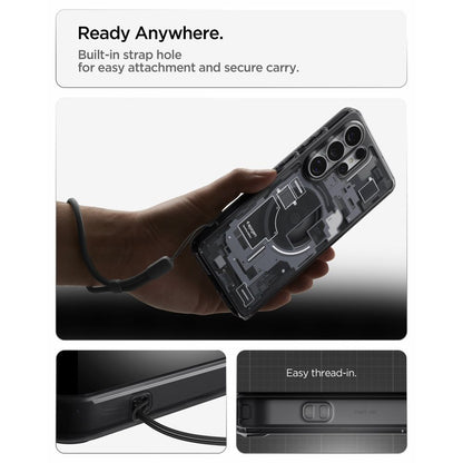 Hard Case Spigen Ultra Hybrid Zero One with MagSafe for Samsung Galaxy S26 Ultra S948, Black ACS10682_12