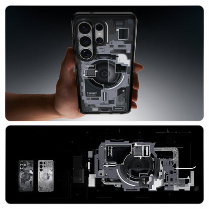 Hard Case Spigen Ultra Hybrid Zero One with MagSafe for Samsung Galaxy S26 Ultra S948, Black ACS10682_16
