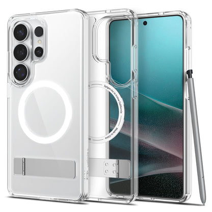 Hard Case Spigen Ultra Hybrid S with MagSafe for Samsung Galaxy S26 Ultra S948, Clear White ACS11032_0