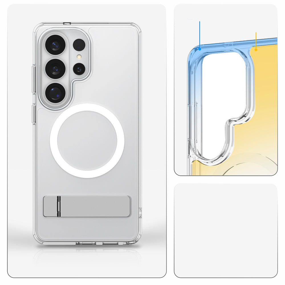 Hard Case Spigen Ultra Hybrid S with MagSafe for Samsung Galaxy S26 Ultra S948, Clear White ACS11032_12