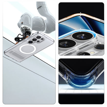 Hard Case Spigen Ultra Hybrid S with MagSafe for Samsung Galaxy S26 Ultra S948, Clear White ACS11032_13