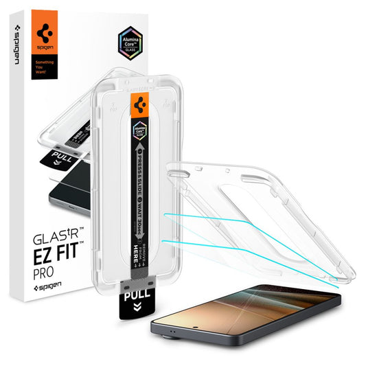 Front Cover Clear Screen Protector Spigen GlastR EZ FIT Pro HD Anti-Reflection for Samsung Galaxy S26 Ultra S948, 2-Pack AGL11069_0