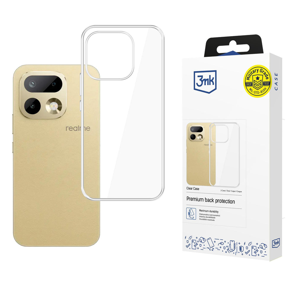 3mk Clear Case for Realme 16 Pro 5G - Transparent_0