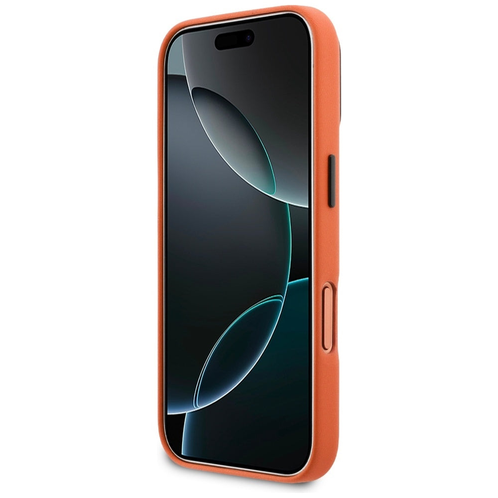 BMW M Metal Logo MagSafe Case for iPhone 17 Pro - Orange_4