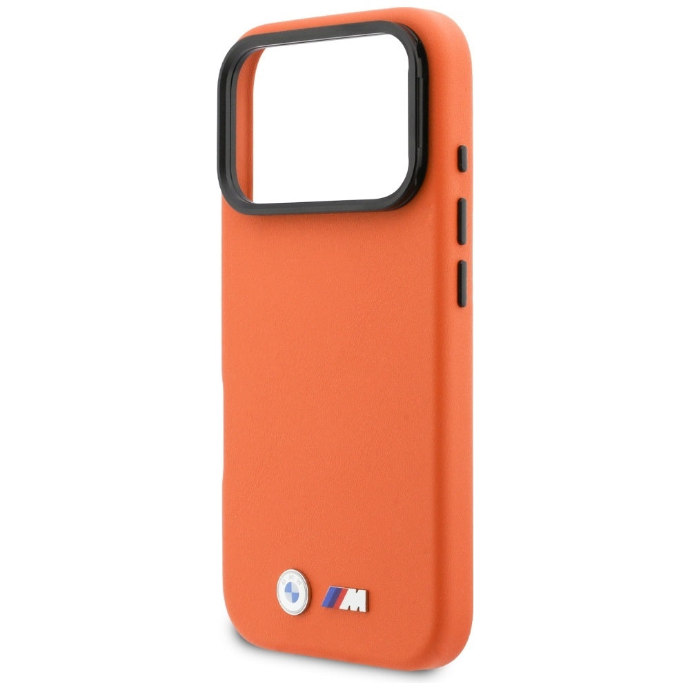 BMW M Metal Logo MagSafe Case for iPhone 17 Pro - Orange_5