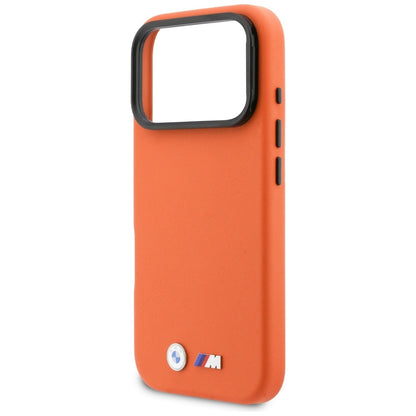 BMW M Metal Logo MagSafe Case for iPhone 17 Pro - Orange_5