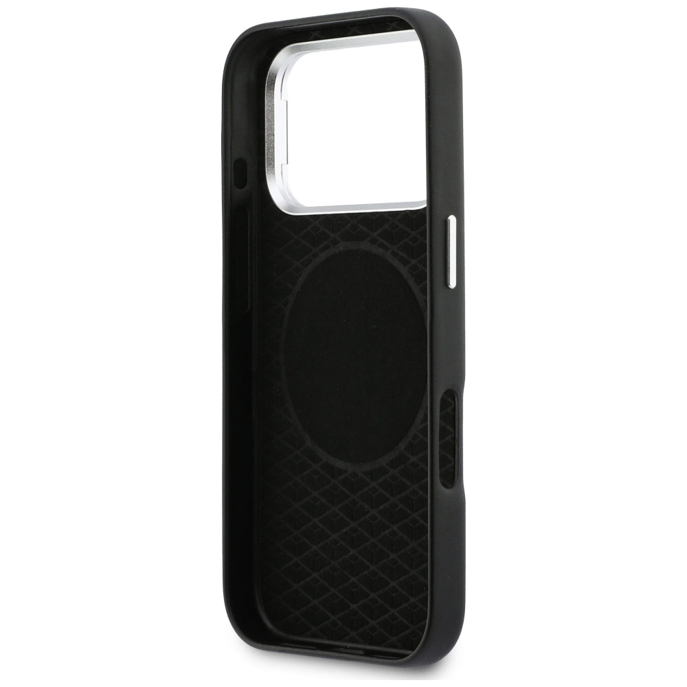 BMW M Sign Metal Logo MagSafe Case for iPhone 17 Pro - Black_6