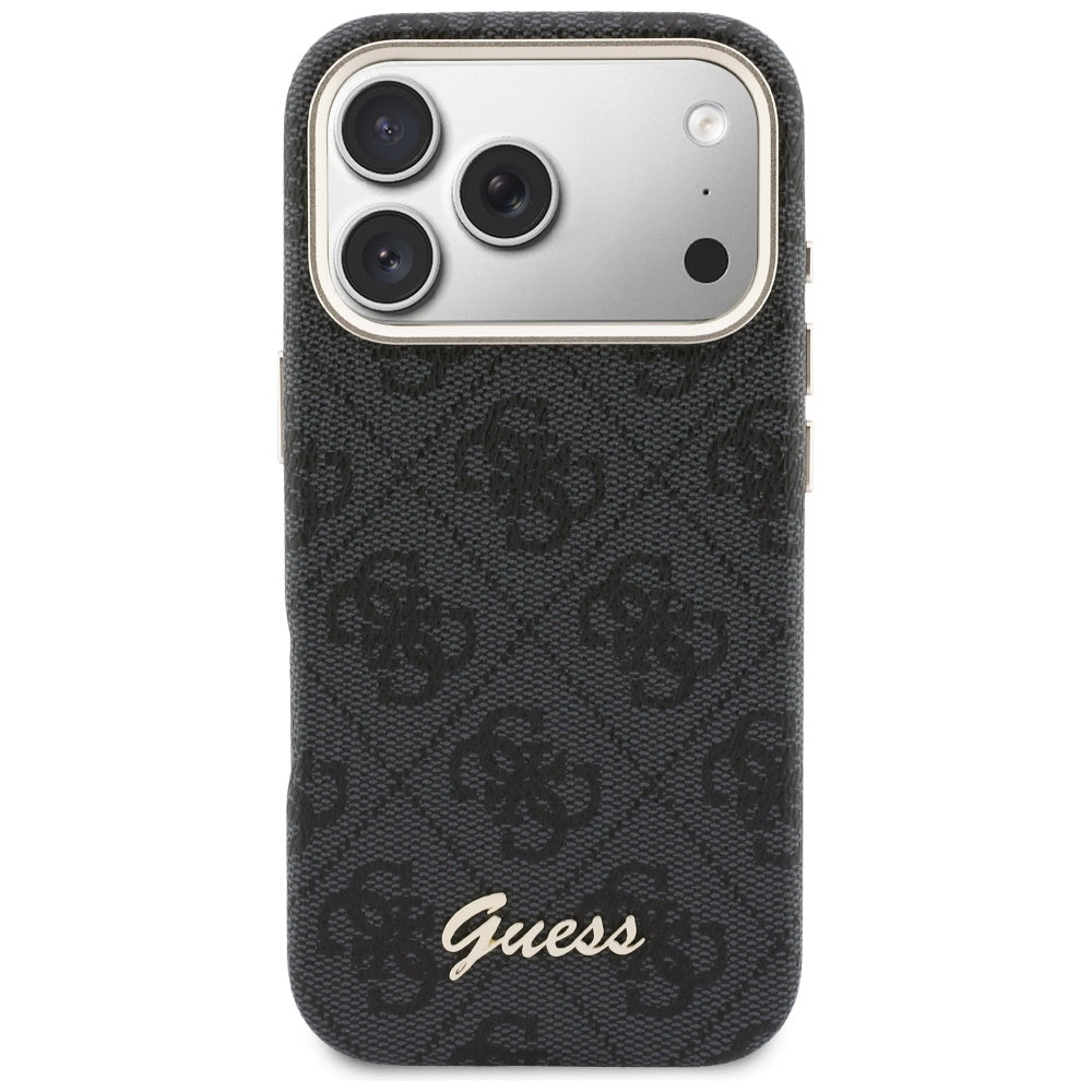 Guess 4G Script MagSafe case for iPhone 17 Pro Max - black_2