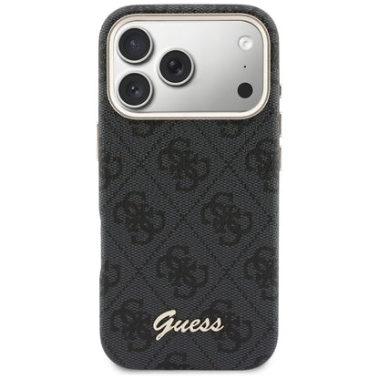 Guess 4G Script MagSafe case for iPhone 17 Pro Max - black_2