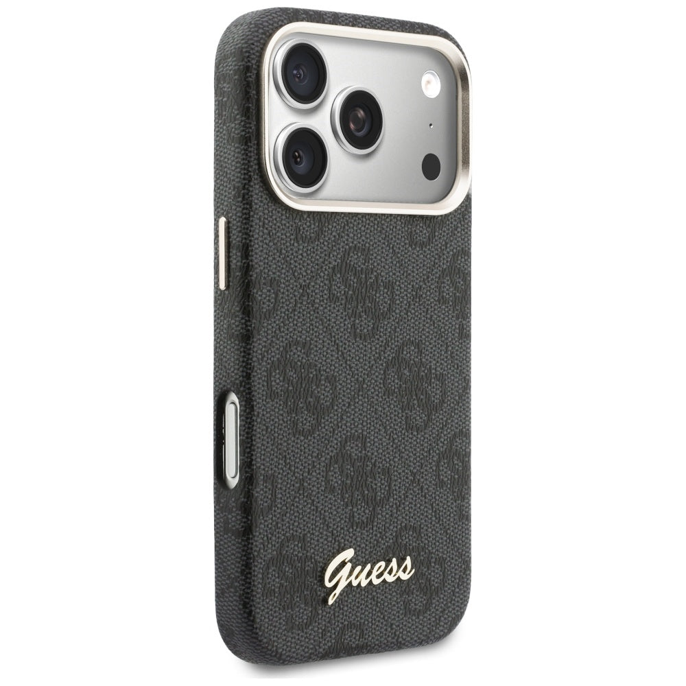 Guess 4G Script MagSafe case for iPhone 17 Pro Max - black_3