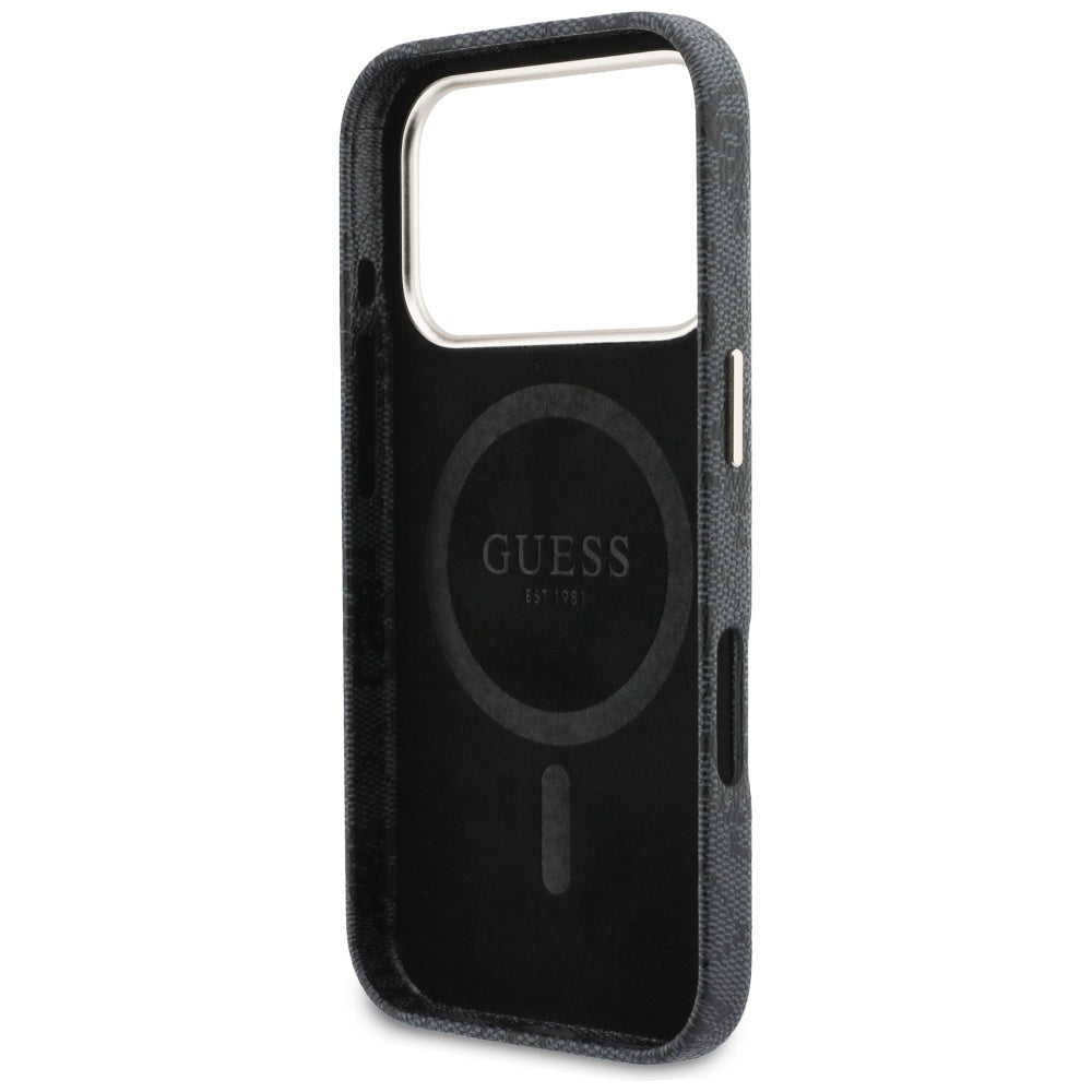 Guess 4G Script MagSafe case for iPhone 17 Pro Max - black_6