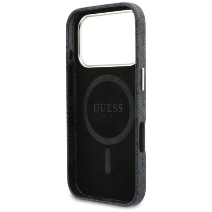 Guess 4G Script MagSafe case for iPhone 17 Pro Max - black_6
