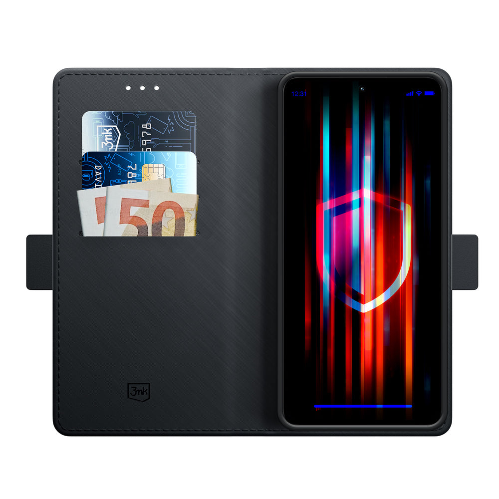 3mk Wallet Case for Realme C71 - Black_1