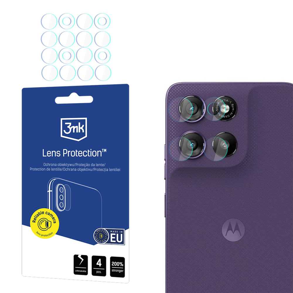 3mk Lens Protection Hybrid Glass for Camera Lens on Motorola Moto G67/ Motorola Moto G77_0