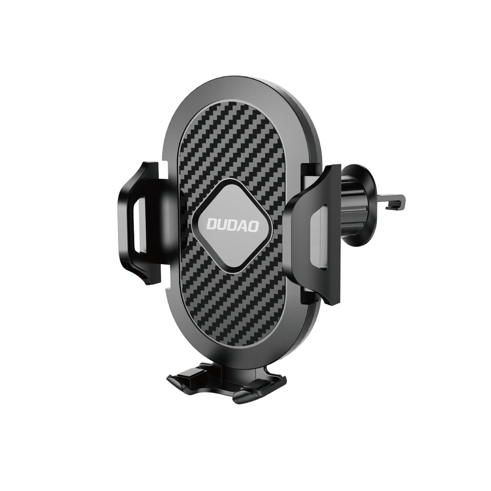 Dudao F2+ smartphone holder for the air vent with clamp - black_0