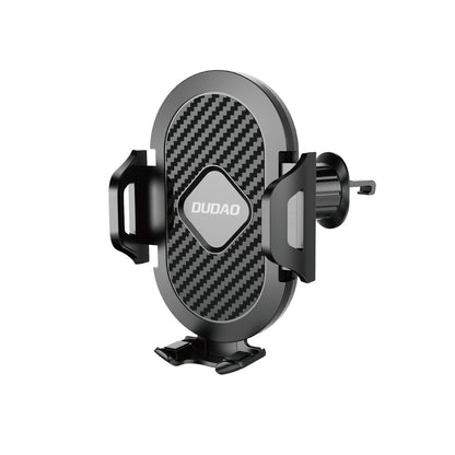 Dudao F2+ smartphone holder for the air vent with clamp - black_0