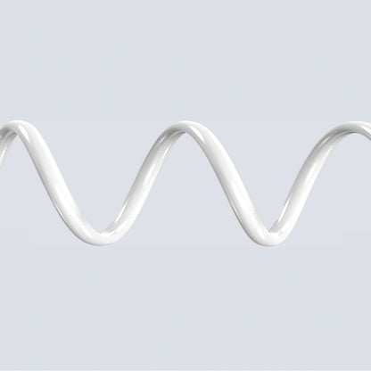Dudao L25SX 30W USB-C - Lightning Cable with Soft Silicone Braid 2m - White_3
