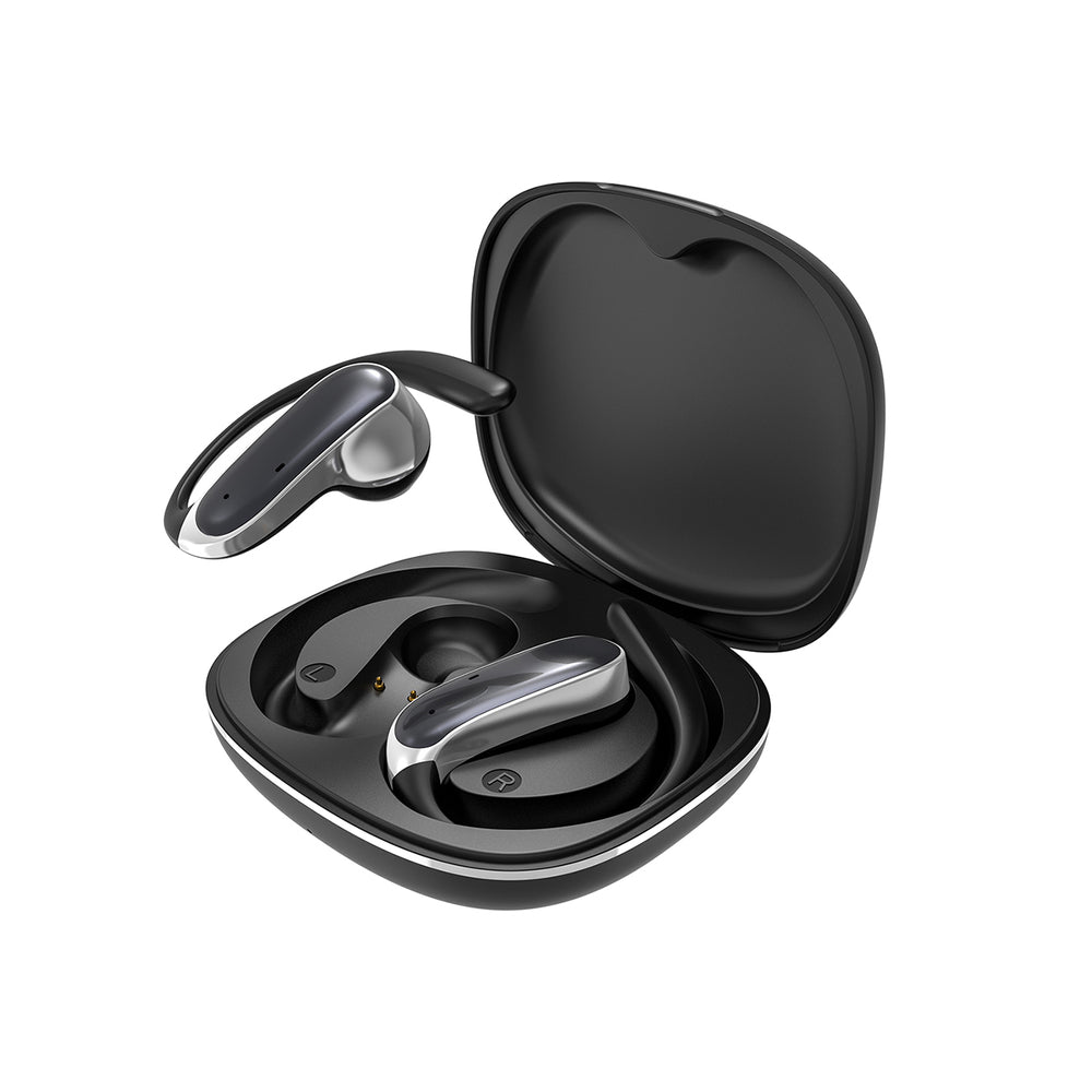 Dudao U17Z Bluetooth 5.3 OWS Headphones with Ear Hooks - Black_0