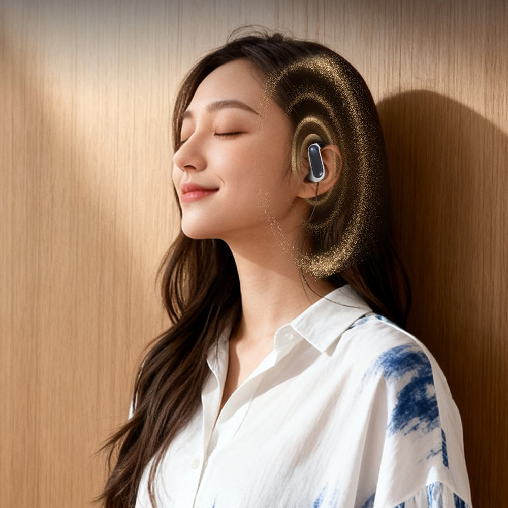 Dudao U17Z Bluetooth 5.3 OWS Headphones with Ear Hooks - Black_5