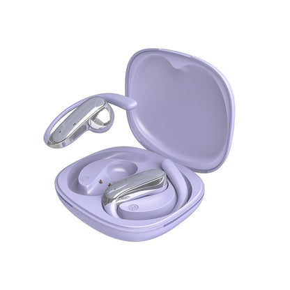 Dudao U17Z Bluetooth 5.3 OWS Headphones with Ear Hooks - Purple_0