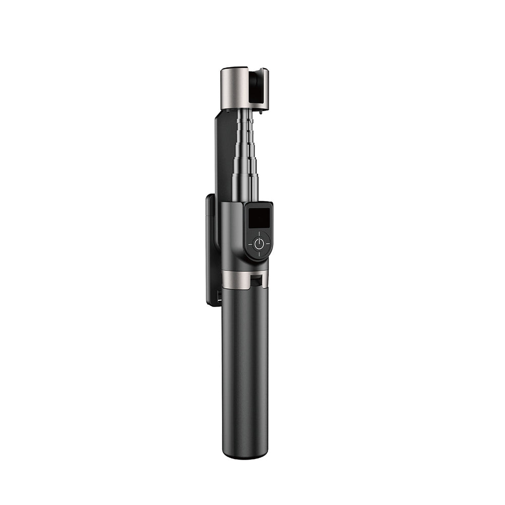 Dudao F18 Selfie Stick 1.1m with Tripod and Bluetooth Remote Control - Black_0