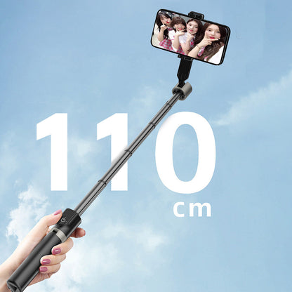 Dudao F18 Selfie Stick 1.1m with Tripod and Bluetooth Remote Control - Black_4