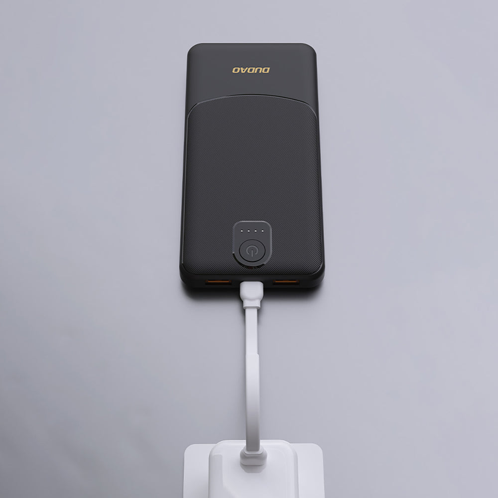 Dudao K10Pro Power Bank 2.4A 20000mAh 2 x USB-A - Black_1