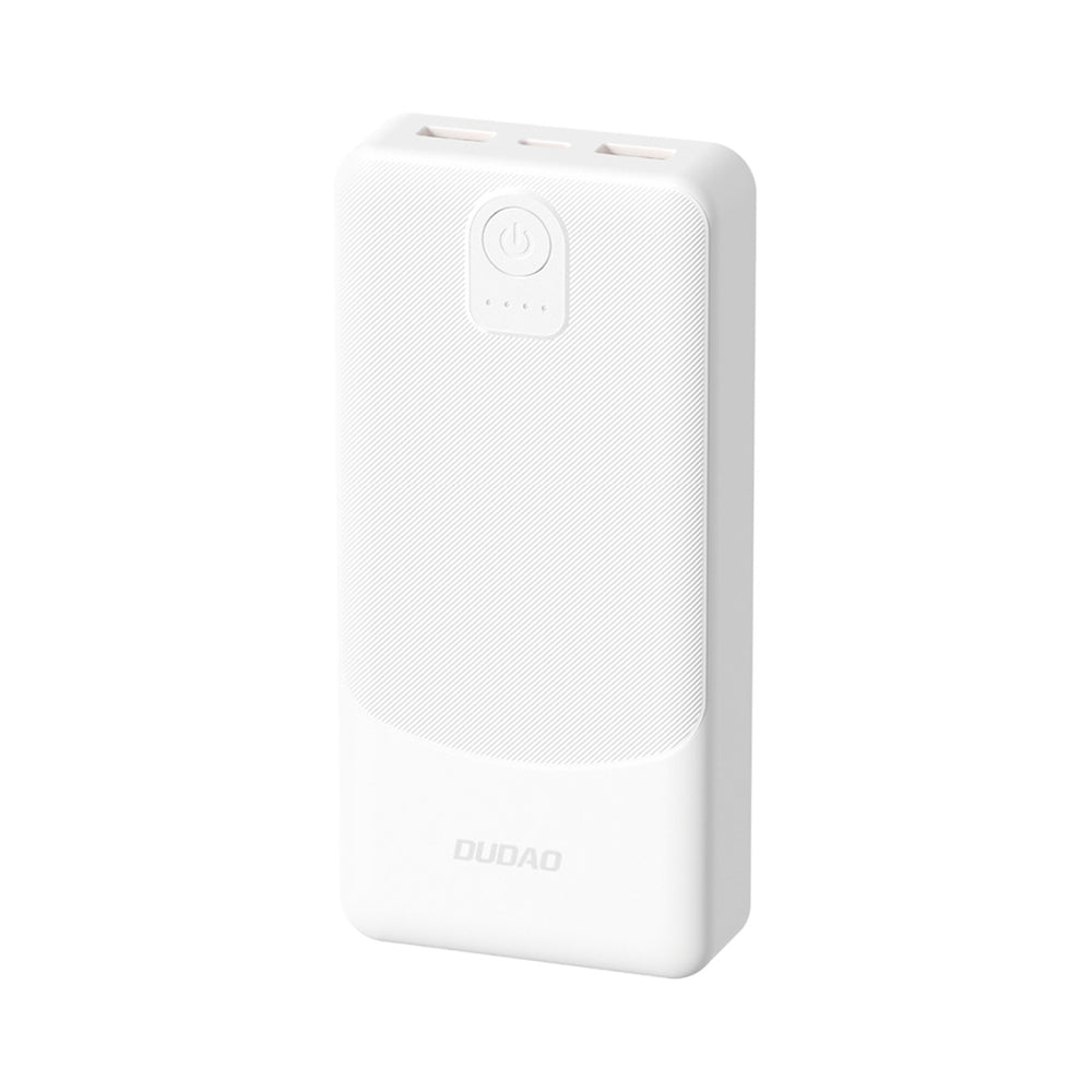 Dudao K10Pro Power Bank 2.4A 20000mAh 2 x USB-A - White_0
