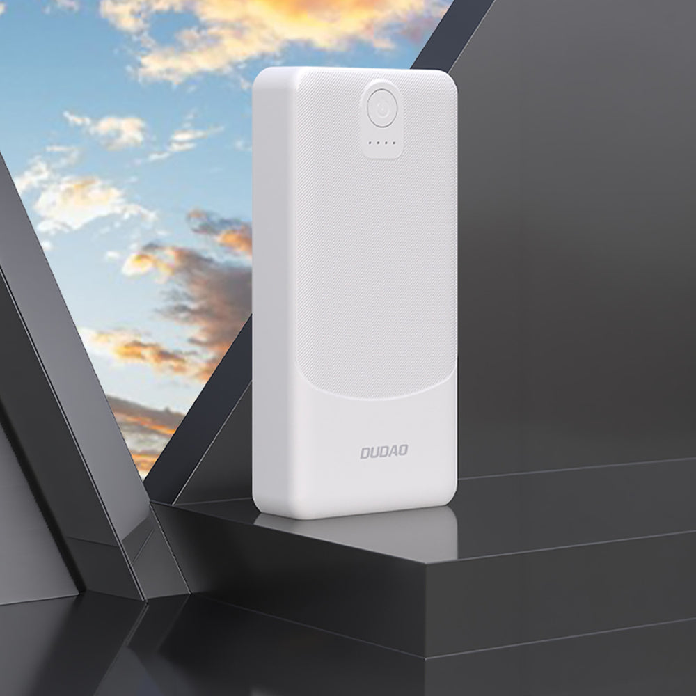 Dudao K10Pro Power Bank 2.4A 20000mAh 2 x USB-A - White_2