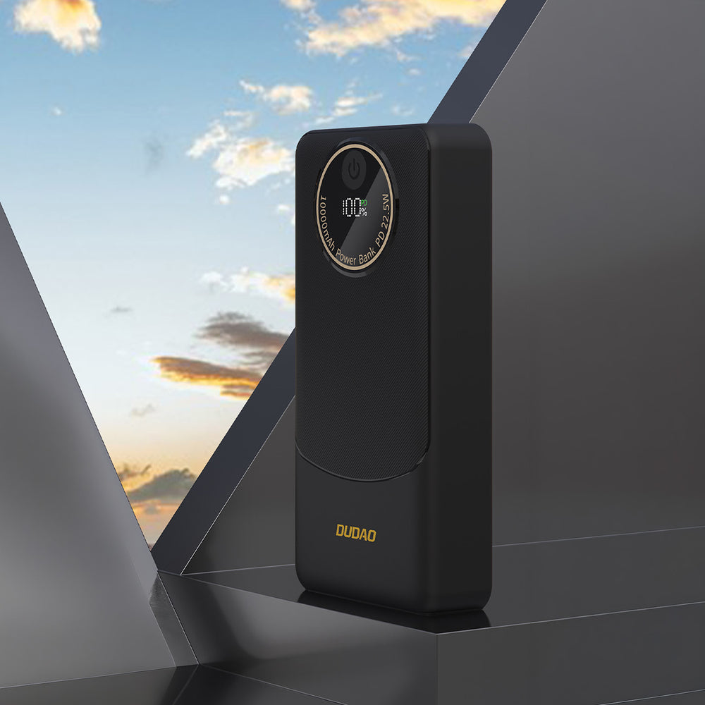 Dudao K12Pro Power Bank 22.5W PD 20000mAh USB-A, USB-C - Black_1