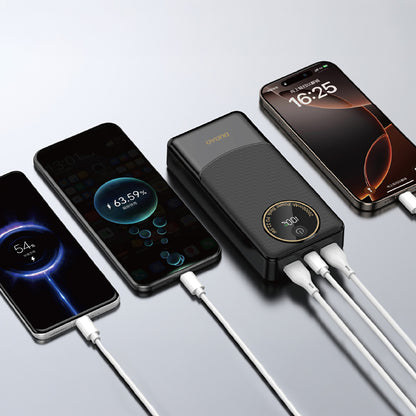 Dudao K12Pro Power Bank 22.5W PD 20000mAh USB-A, USB-C - Black_4
