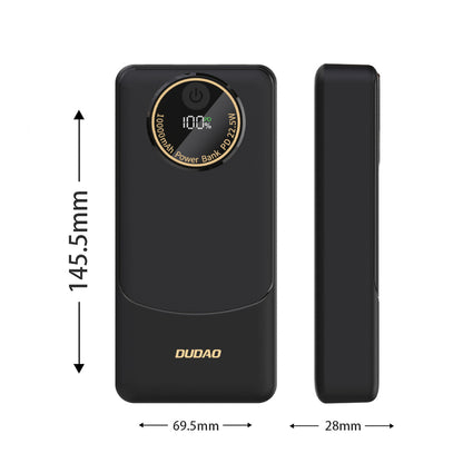 Dudao K12Pro Power Bank 22.5W PD 20000mAh USB-A, USB-C - Black_6